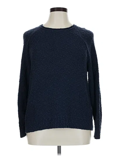 Pre-owned L.l.bean Pullover Sweater In Blue