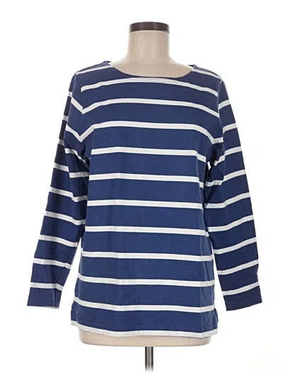 Pre-owned L.l.bean Pullover Sweater In Blue