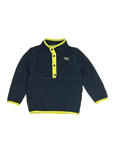 Pre-owned L.l.bean Kids' Pullover Sweater In Blue