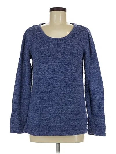 Pre-owned L.l.bean Pullover Sweater In Blue