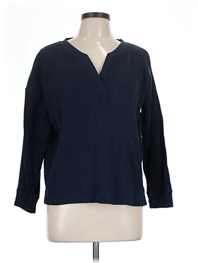 Pre-owned L.l.bean Pullover Sweater In Blue
