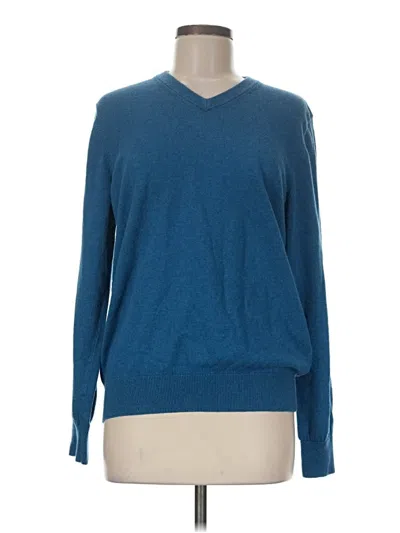 Pre-owned L.l.bean Pullover Sweater In Blue