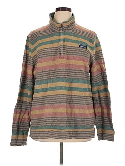 Pre-owned L.l.bean Pullover Sweater In Brown