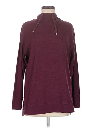 Pre-owned L.l.bean Pullover Sweater In Burgundy