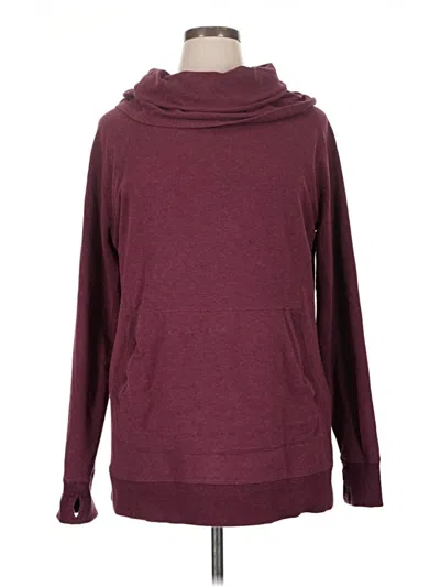 Pre-owned L.l.bean Pullover Sweater In Burgundy