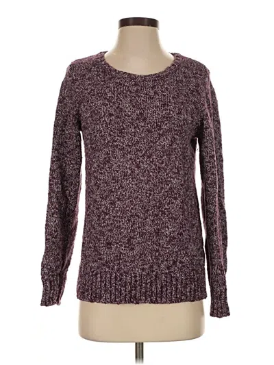 Pre-owned L.l.bean Pullover Sweater In Burgundy