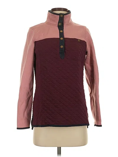 Pre-owned L.l.bean Pullover Sweater In Burgundy
