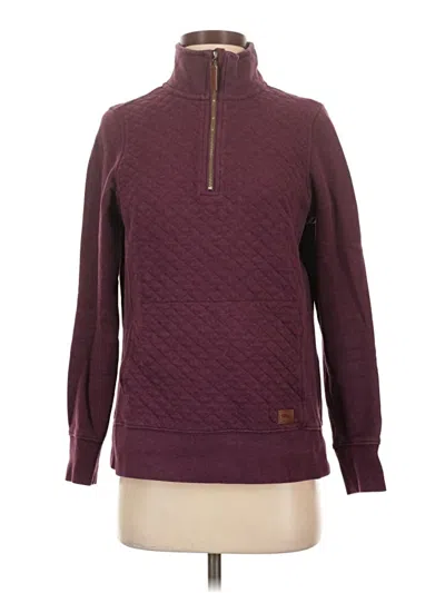 Pre-owned L.l.bean Pullover Sweater In Burgundy
