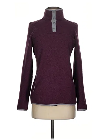 Pre-owned L.l.bean Pullover Sweater In Burgundy