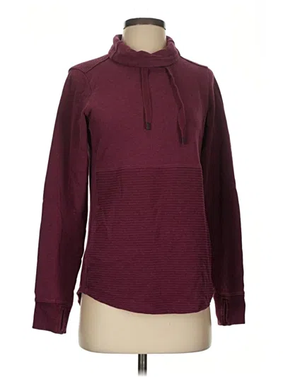 Pre-owned L.l.bean Pullover Sweater In Burgundy