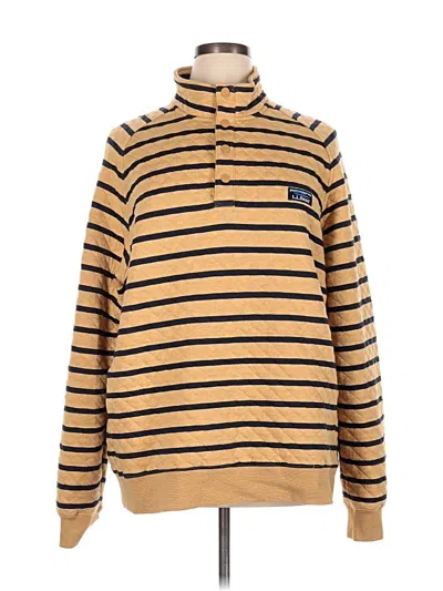 Pre-owned L.l.bean Pullover Sweater In Gold