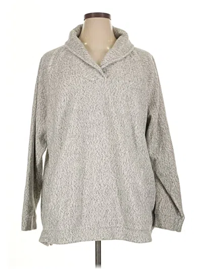 Pre-owned L.l.bean Pullover Sweater In Gray