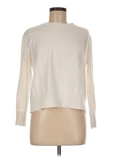 Pre-owned L.l.bean Pullover Sweater In Ivory