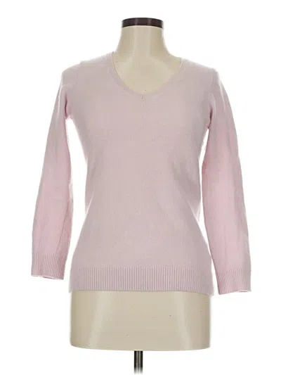 Pre-owned L.l.bean Pullover Sweater In Pink