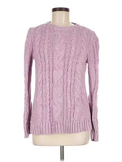 Pre-owned L.l.bean Pullover Sweater In Pink