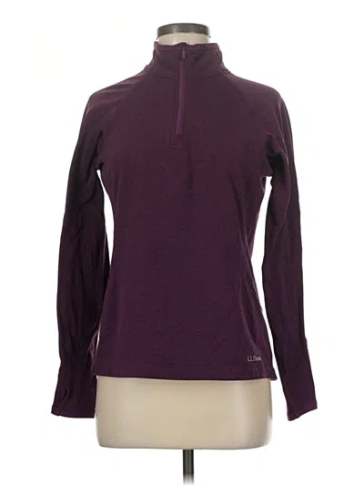 Pre-owned L.l.bean Pullover Sweater In Purple