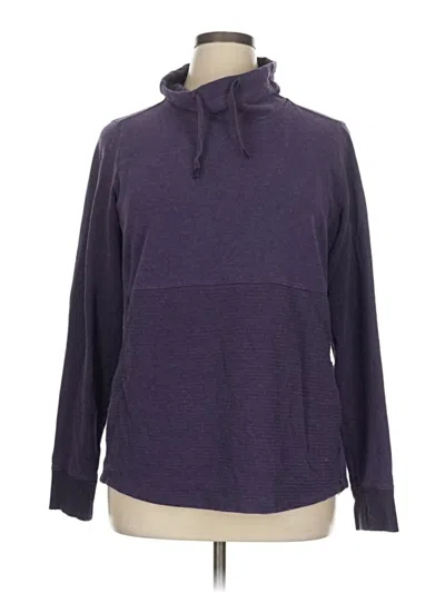 Pre-owned L.l.bean Pullover Sweater In Purple