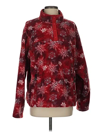 Pre-owned L.l.bean Pullover Sweater In Red