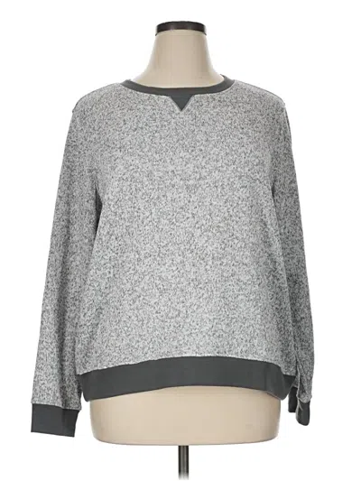 Pre-owned L.l.bean Pullover Sweater In Silver