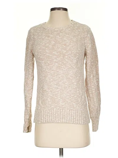 Pre-owned L.l.bean Pullover Sweater In Tan