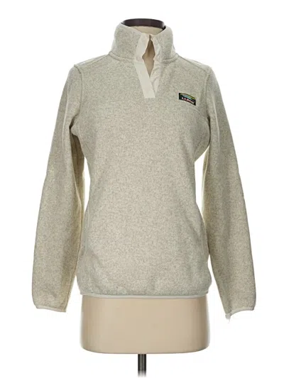 Pre-owned L.l.bean Pullover Sweater In Tan