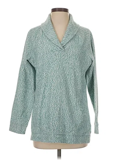 Pre-owned L.l.bean Pullover Sweater In Teal