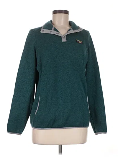 Pre-owned L.l.bean Pullover Sweater In Teal