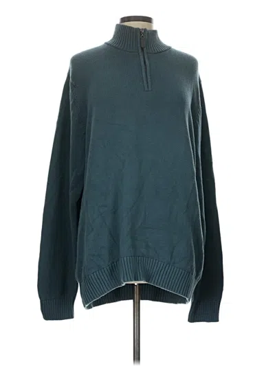 Pre-owned L.l.bean Pullover Sweater In Teal