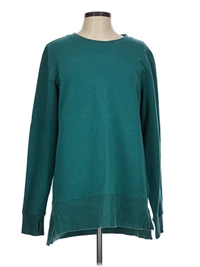 Pre-owned L.l.bean Pullover Sweater In Teal