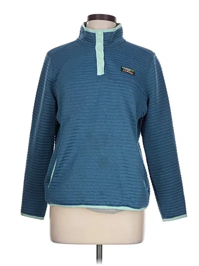 Pre-owned L.l.bean Pullover Sweater In Teal