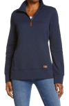 L.L.BEAN L.L.BEAN QUILTED QUARTER ZIP PULLOVER