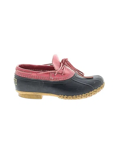 Pre-owned L.l.bean Rain Boots In Red