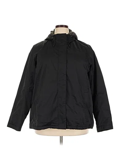 Pre-owned L.l.bean Raincoat In Black