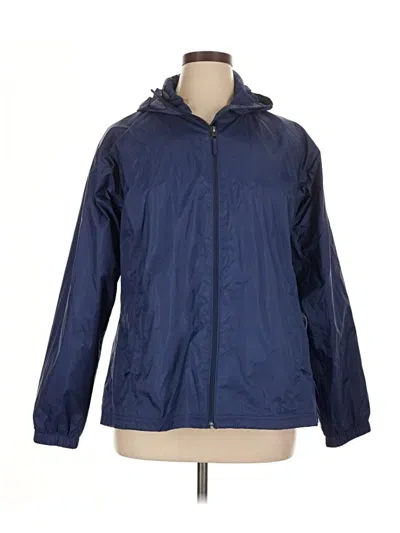 Pre-owned L.l.bean Raincoat In Blue
