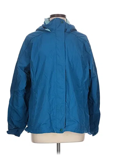 Pre-owned L.l.bean Raincoat In Blue