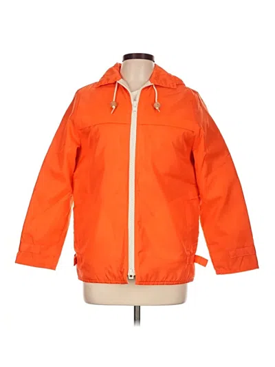 Pre-owned L.l.bean Raincoat In Orange