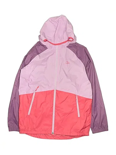 Pre-owned L.l.bean Kids' Raincoat In Purple