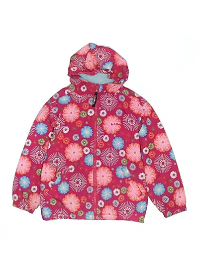 Pre-owned L.l.bean Kids' Raincoat In Red