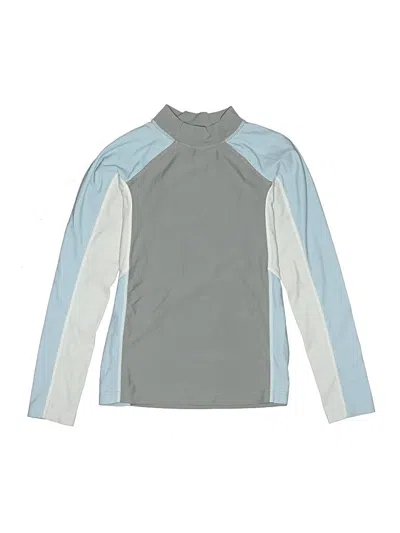 Pre-owned L.l.bean Kids' Rash Guard In Gray