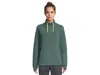 L.l.bean Ridgeknit Crossneck Pullover In Green