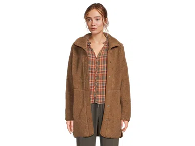 L.l.bean Sherpa Coat In Black