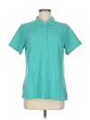 L.l.bean Short Sleeve Polo Shirt In Blue