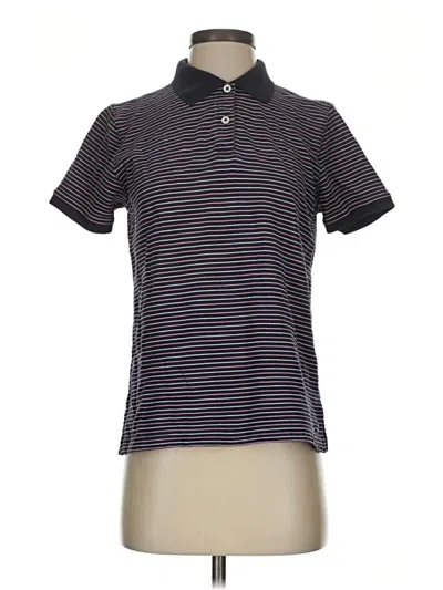 Pre-owned L.l.bean Short Sleeve Polo Shirt In Blue