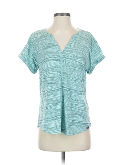 Pre-owned L.l.bean Short Sleeve T-shirt In Blue