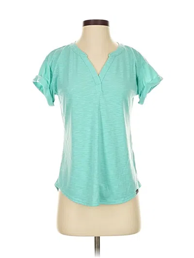 Pre-owned L.l.bean Short Sleeve T-shirt In Blue