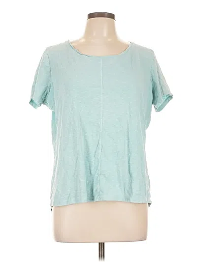 Pre-owned L.l.bean Short Sleeve T-shirt In Blue