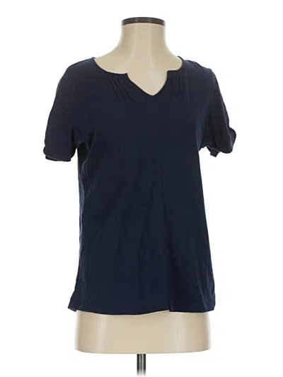 Pre-owned L.l.bean Short Sleeve T-shirt In Blue