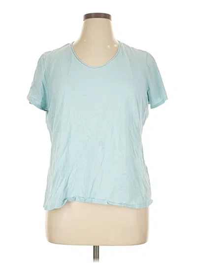 Pre-owned L.l.bean Short Sleeve T-shirt In Blue