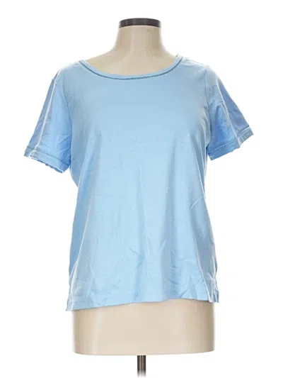 Pre-owned L.l.bean Short Sleeve T-shirt In Blue