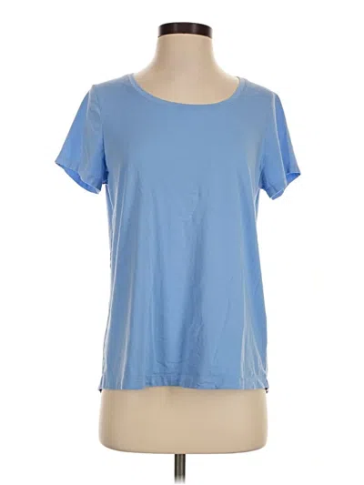 Pre-owned L.l.bean Short Sleeve T-shirt In Blue